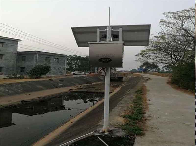 太陽能供電超聲波液位計(jì)測河道水位