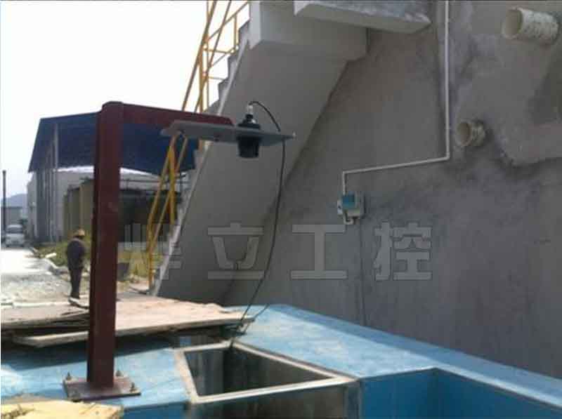 YEH6000X-T超聲波明渠流量計(jì)安裝現(xiàn)場(chǎng)圖