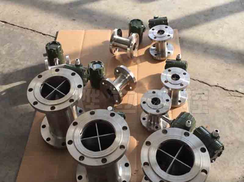 渦輪流量計現(xiàn)場實拍圖